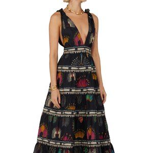 FARM Rio NWOT New Wonderful Headdress Midi Dress Small